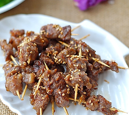 自己做更健康#牙签羊肉