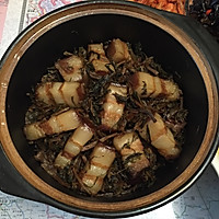 红烧肉炖菜干的做法图解1