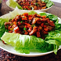 生菜包肉的做法图解1