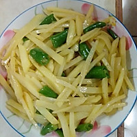 尖椒土豆条的做法图解1