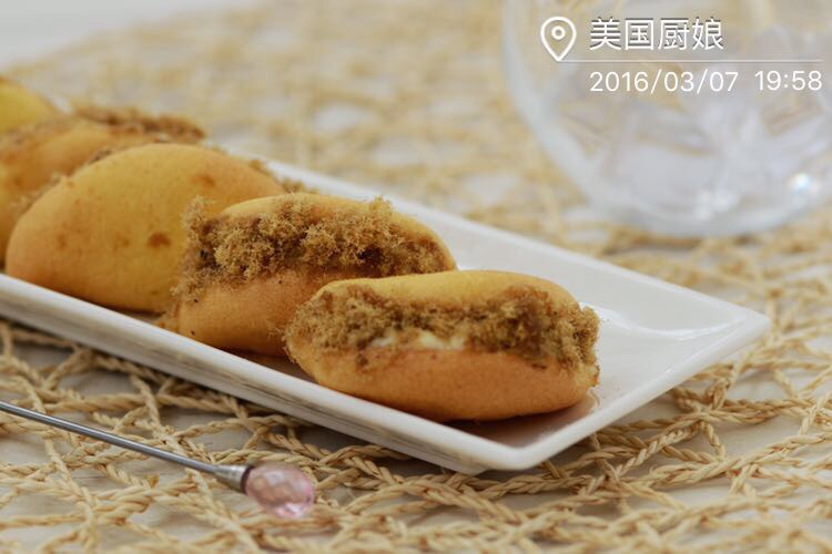 下午茶肉松小仙贝蛋糕