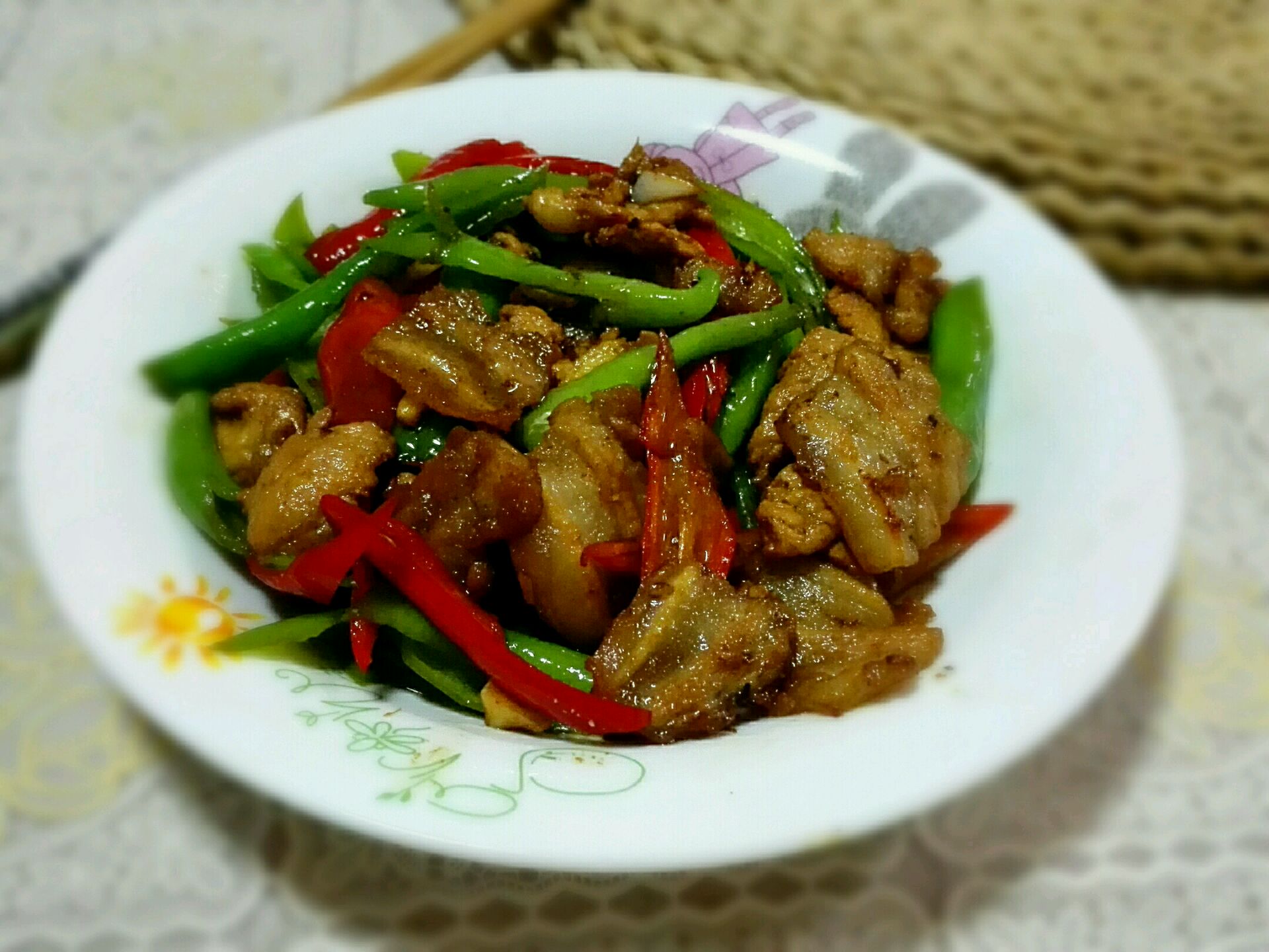 杭椒小炒肉#我要上首页下饭家常菜