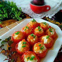 2016年04月30日 - xinlingganwu777 - 心靈感悟 猪肉土豆酿西红柿的做法图解9