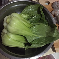 油菜扒虾仁的做法图...<a href=