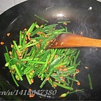 虾米韭菜花的做法图解2