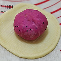 HONEY PINK-红心火龙果小面包的做法_【图解