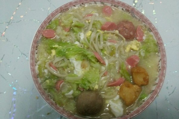 家常面条的吃法