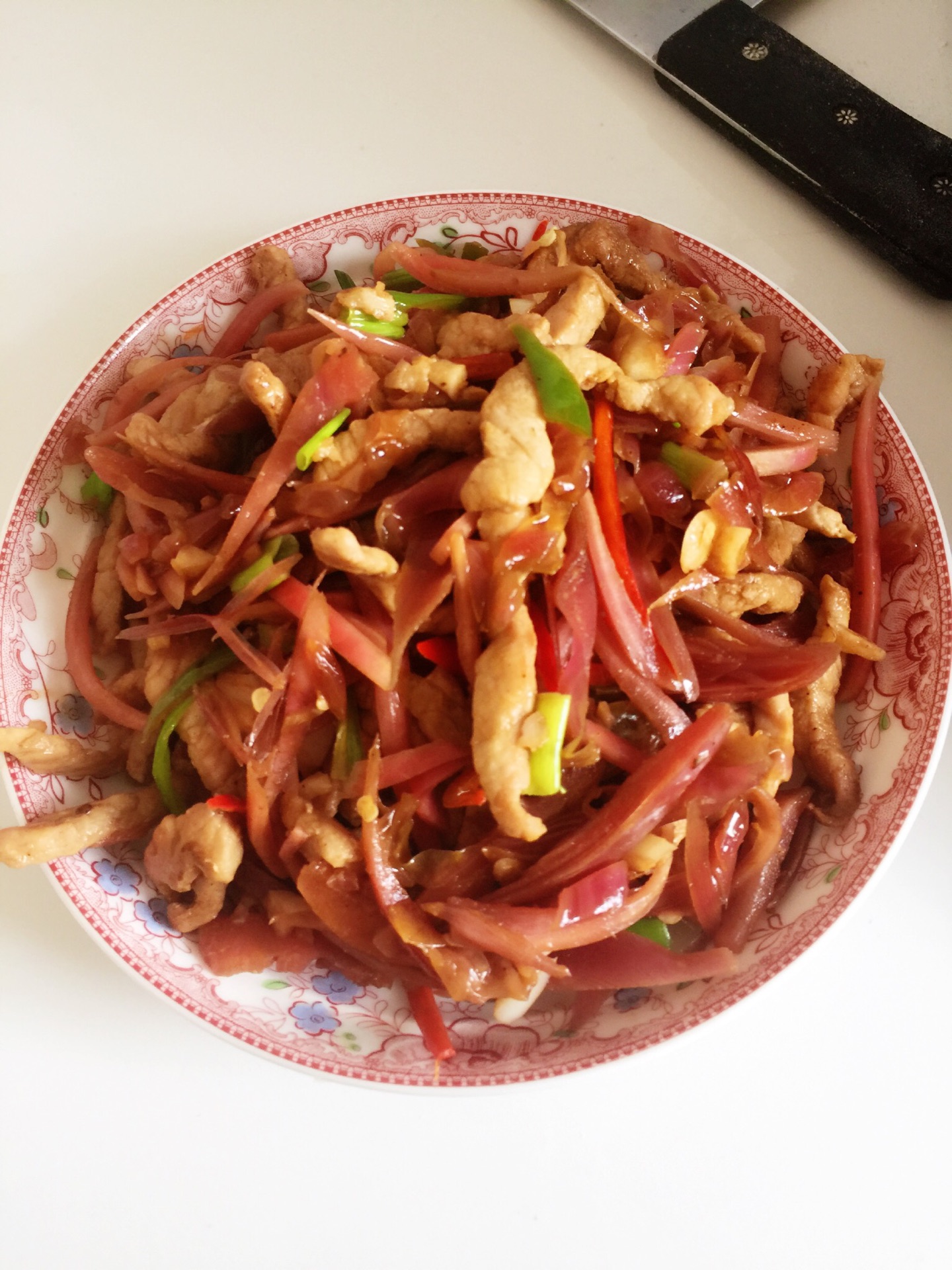 泡菜肉丝