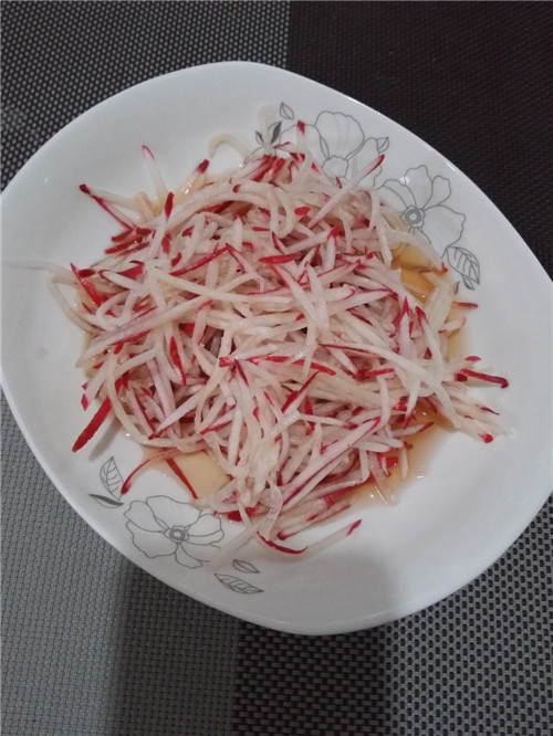 糖醋水萝卜