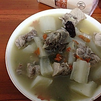 排骨萝卜汤的做法图解2