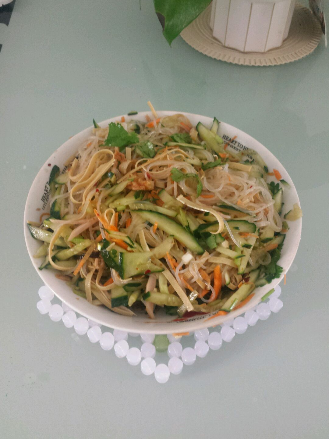 家常凉菜,没啥说的 料 1根 家常凉菜的做法步骤 本菜谱