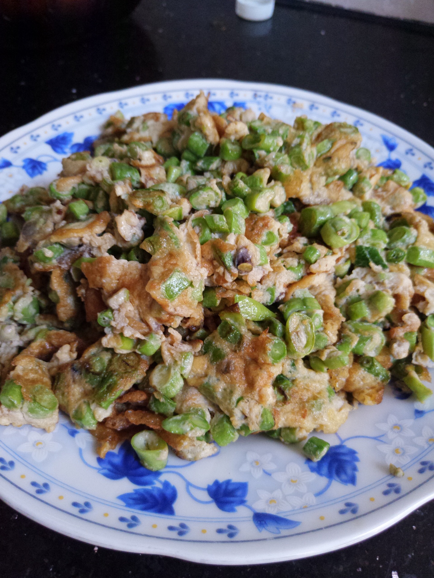 豆角煎蛋 Long Bean Omelette - Nanyang Kitchen 南洋小厨