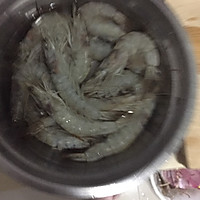 油菜扒虾仁的做法图解1