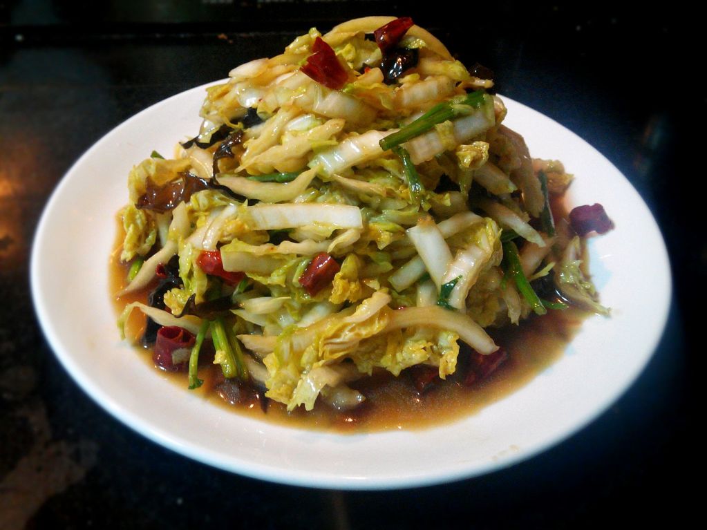 炝拌娃娃菜