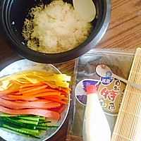 紫菜包饭家常简易版的做法图解1