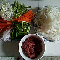 牛肉河粉的做法图解1