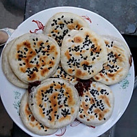 奶香豆沙糯米饼的做法_【图解】奶香豆沙糯米