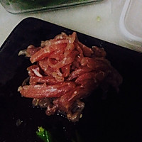 家常四季豆炒肉丝的...<a href=