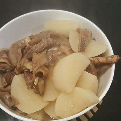萝卜牛白腩汤