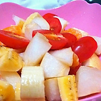 (低热量版)水果沙拉的做法_【图解】(低热量版