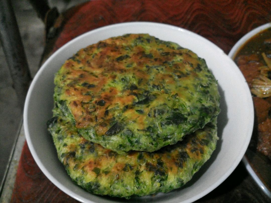 荠菜香饼