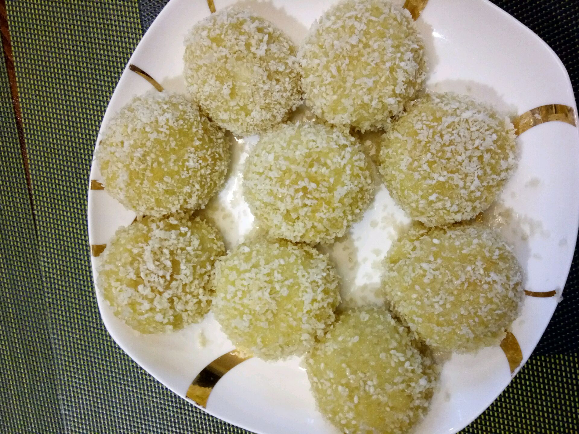 芝士糯米粉土豆饼