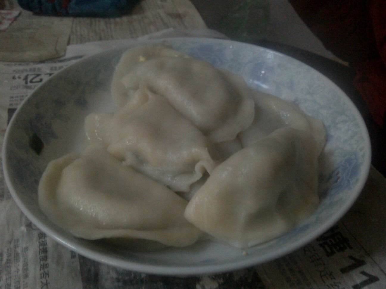 素饺子——韭菜鸡蛋粉条馅