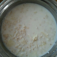 苹果牛奶燕麦片粥的做法_【图解】苹果牛奶燕