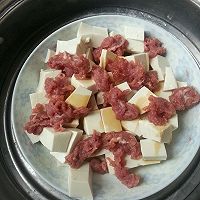 鲜肉蒸豆腐的做法图...<a href=