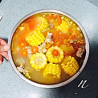 缤纷排骨汤的做法图解1