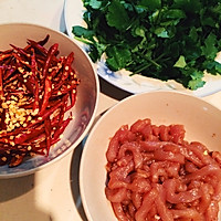 我最爱的菜之—东北香辣肉丝的做法图解1