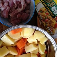 咖喱土豆肉丁饭的做法图解1