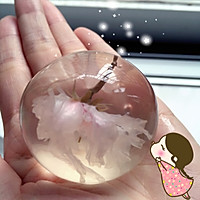 【Linly烘焙屋】水晶般的樱花水信玄饼的做法_