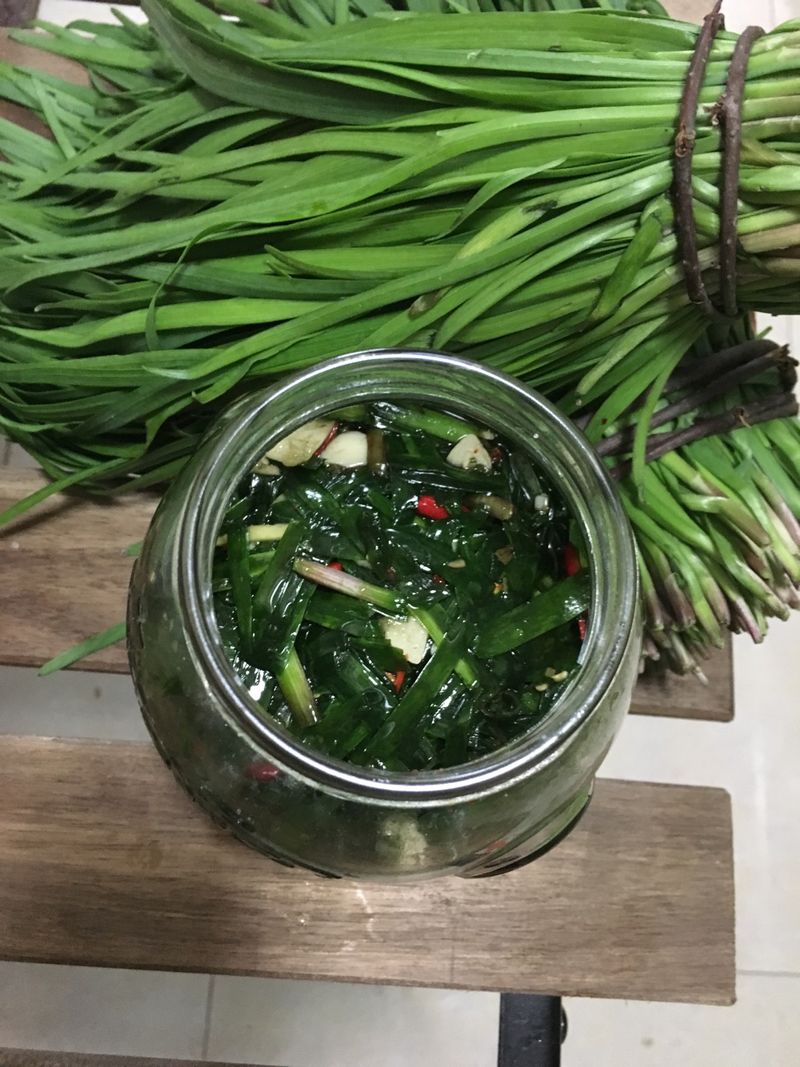 腌韭菜
