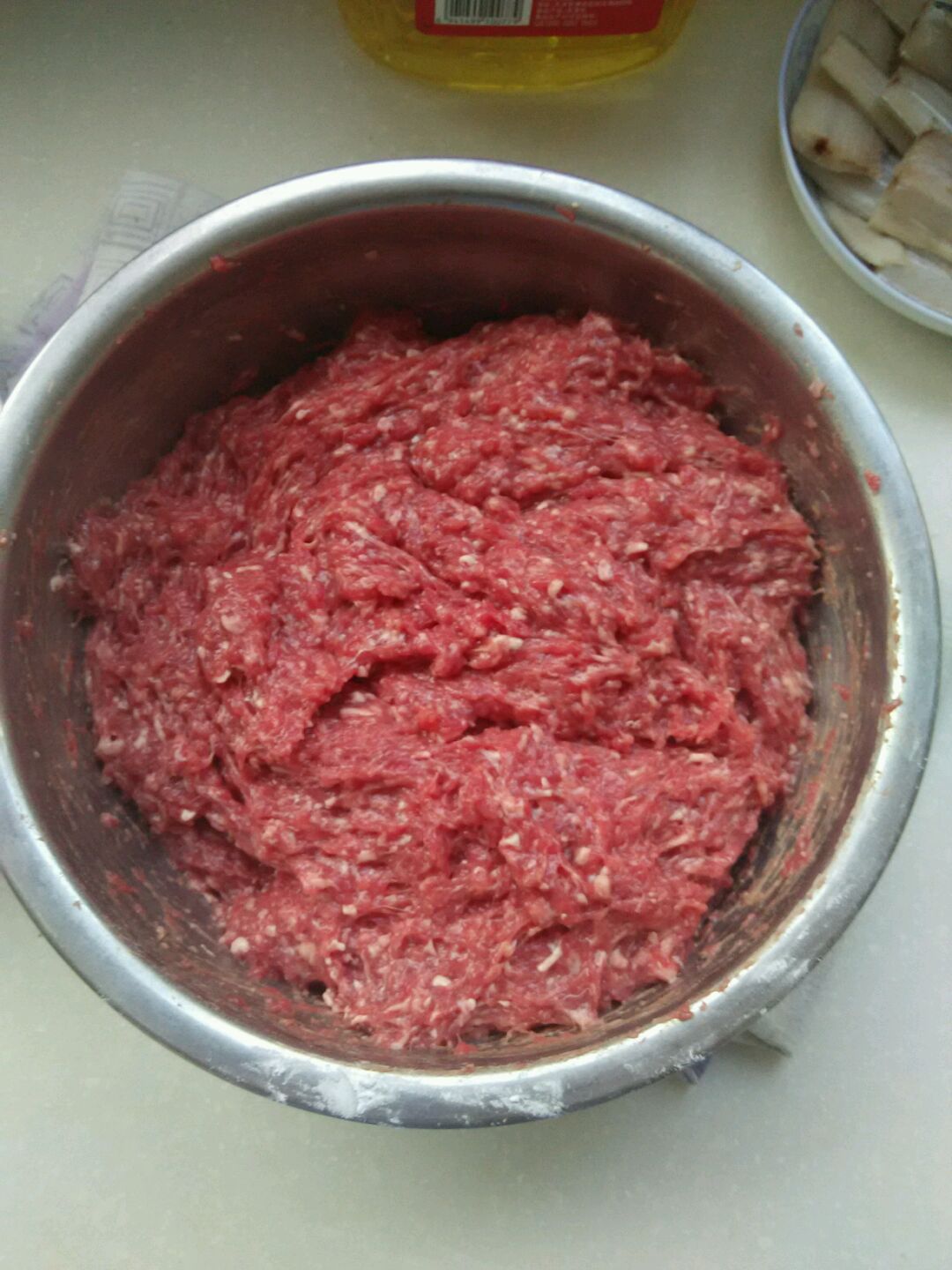 牛肉丸子的做法图解1