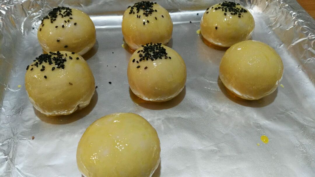 点心蛋黄酥的做法