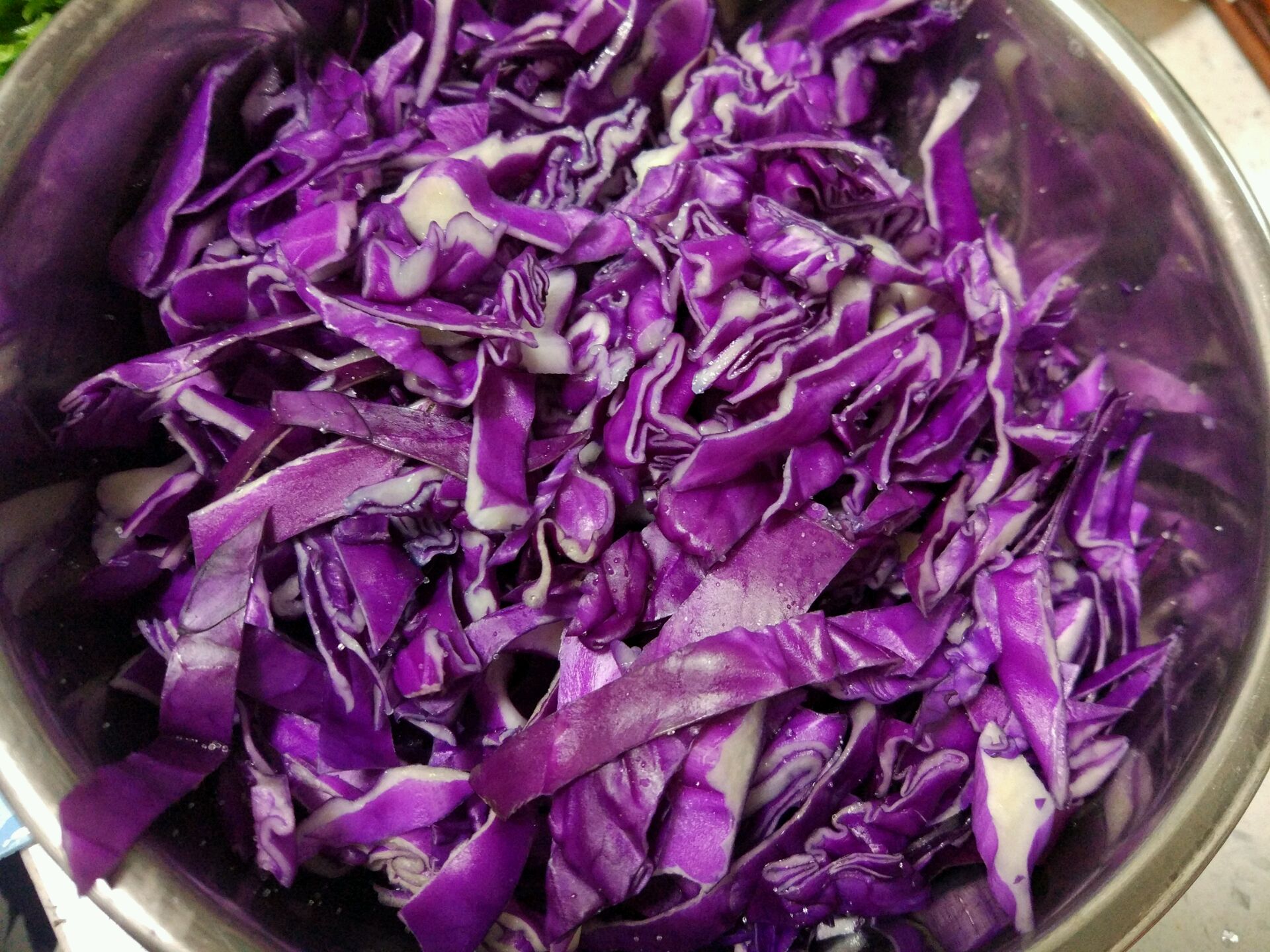 紫色甘兰菜怎么做好吃