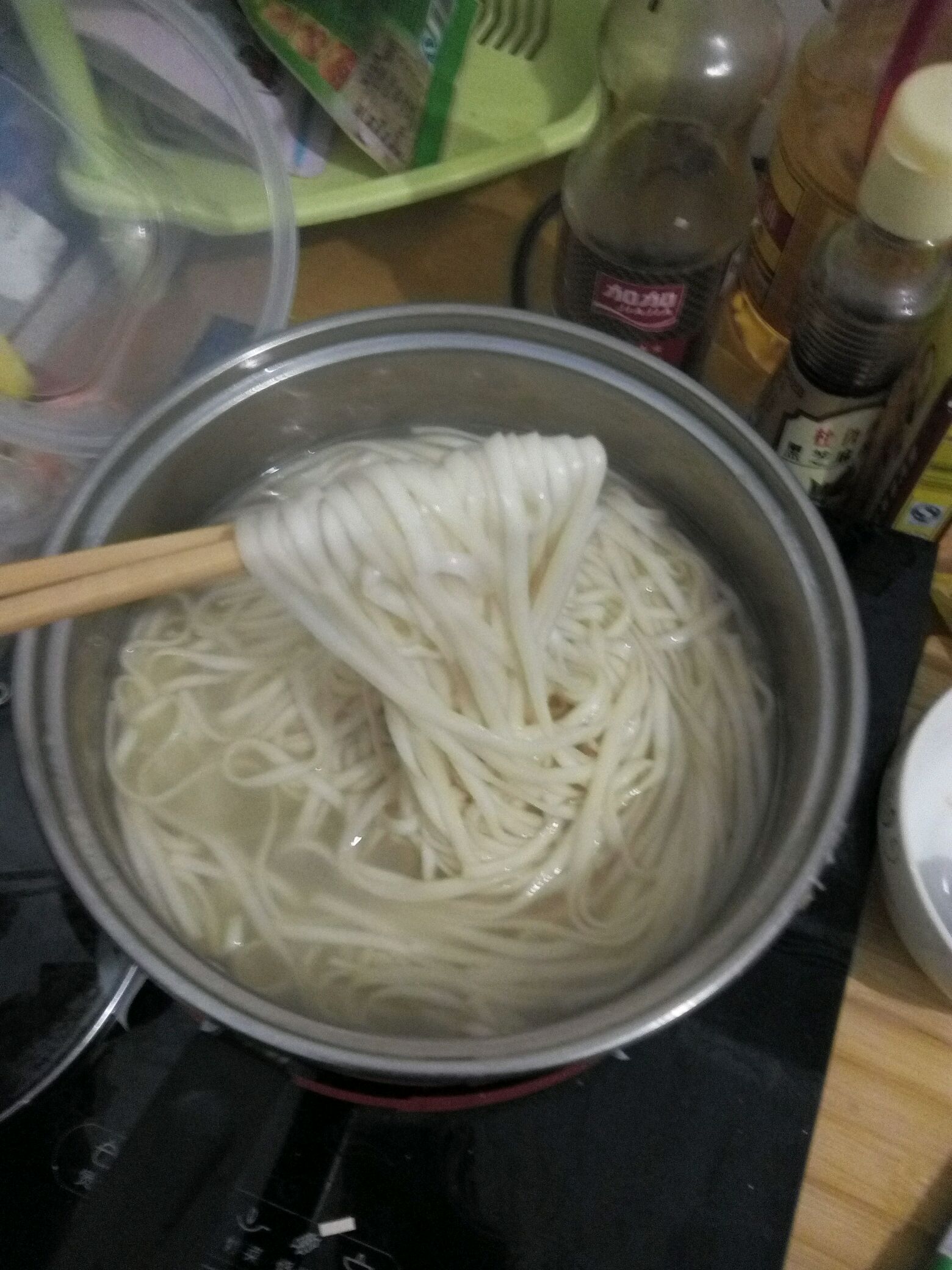 鲜香面条鸡蛋饼