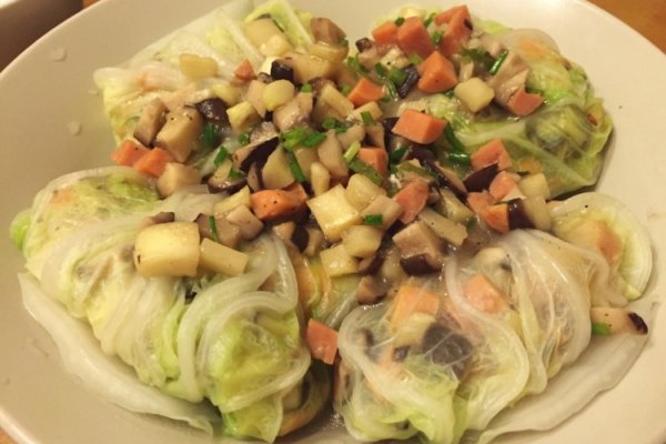 白菜什锦包的做法_【图解】白菜什锦包怎么做