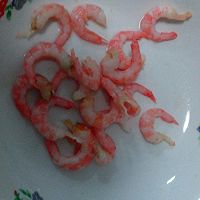 北极虾翡翠饭团的做法图解1