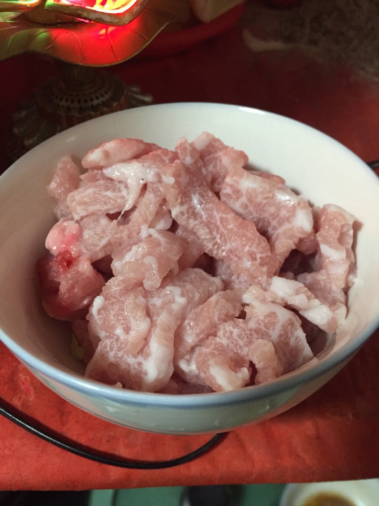 丝瓜肉片