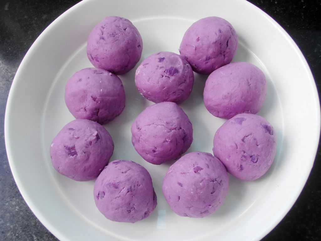 玫瑰紫薯饼怎么做_玫瑰紫薯饼的做法_豆果美食