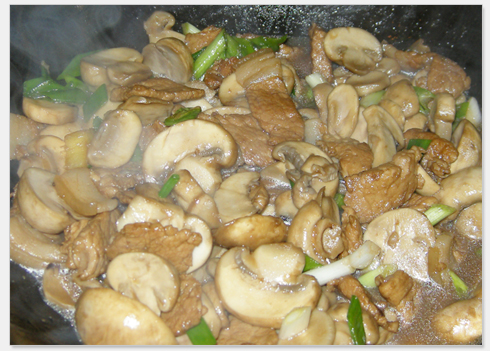 蘑菇炒肉的做法,蘑菇炒肉怎么做好吃