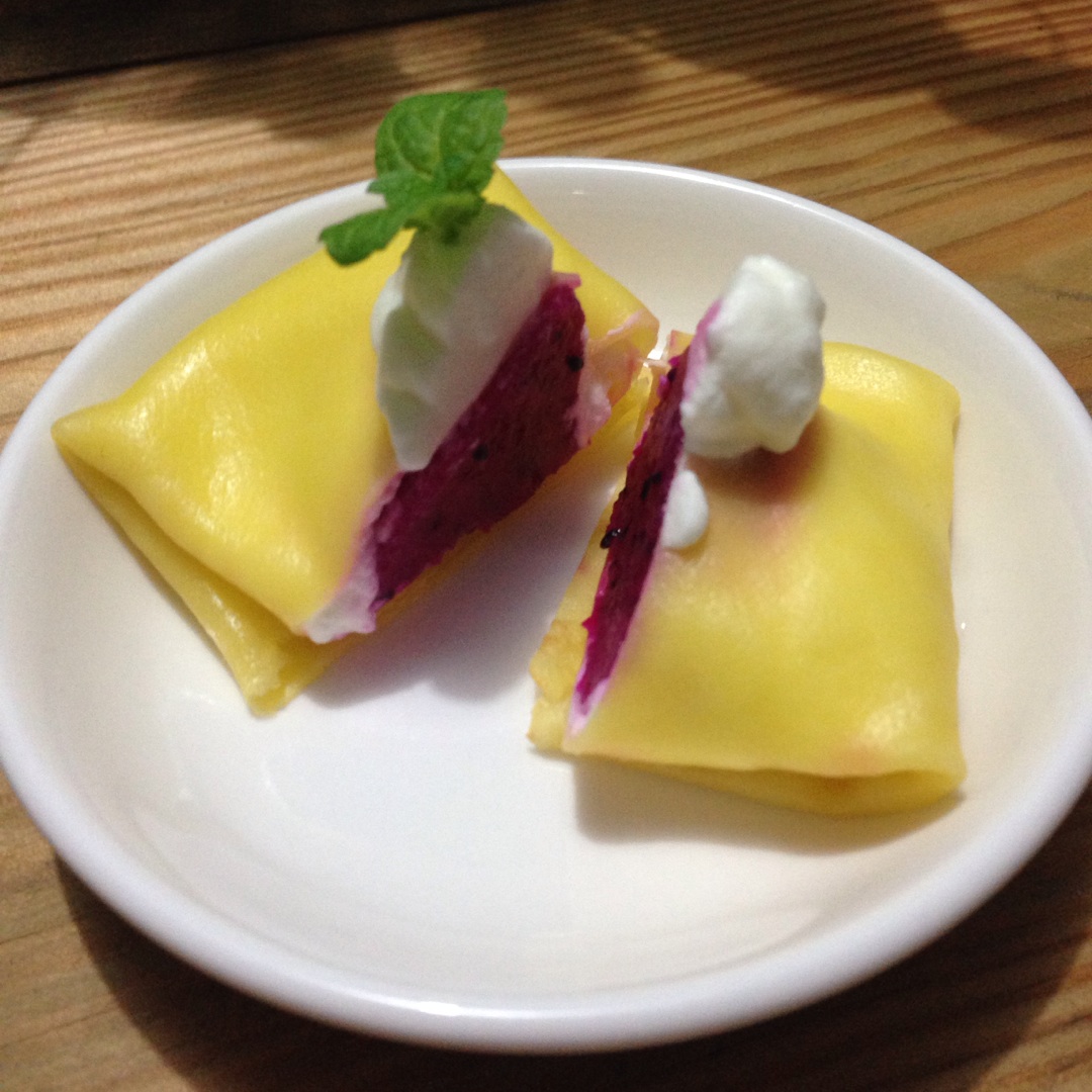 简单好吃的芒果千层蛋糕（面皮也可以通用做班戟）的做法步骤图 - 君之博客|阳光烘站