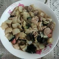 乱炖白菜的做法图解1