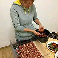 手工健康牛肉丸的做法图解1
