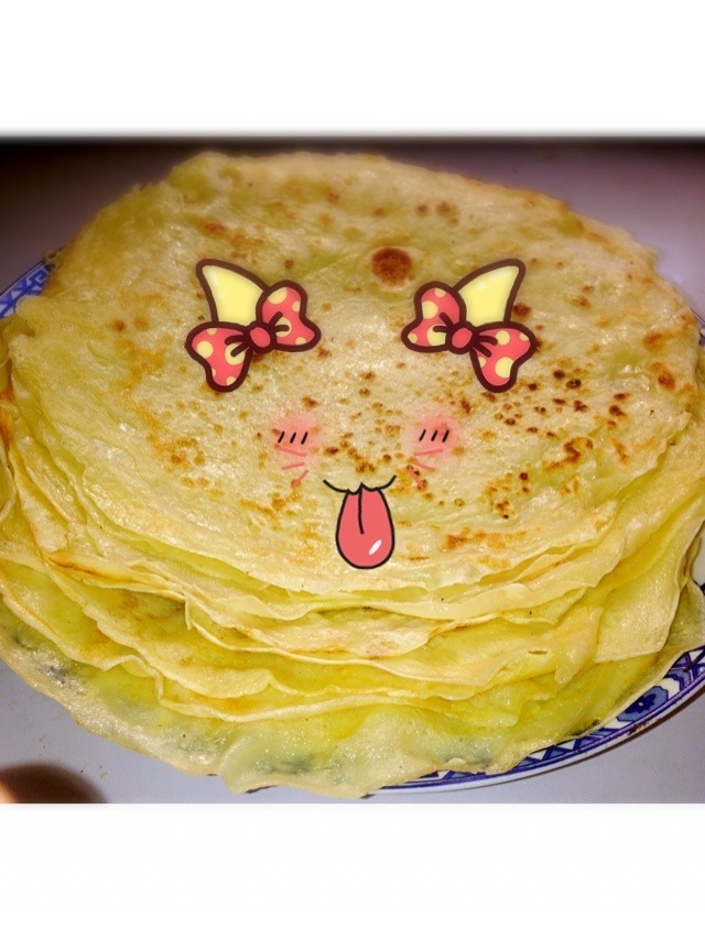 鸡蛋薄饼