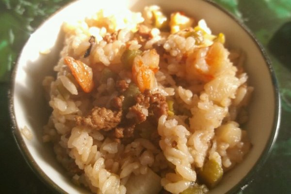 蔬菜焖饭怎么做_蔬菜焖饭的做法_豆果美食