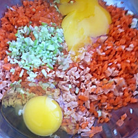 蔬菜饼的做法图解2
