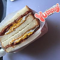 简易三明治#急速早餐#的做法图解1